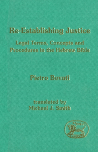 Cover image: Re-establishing Justice 1st edition 9780567052650