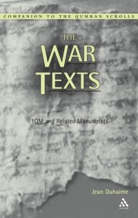 Cover image: The War Texts 1st edition 9780567084170