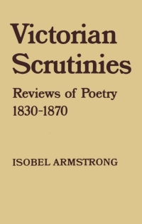 Immagine di copertina: Victorian Scrutinies 1st edition 9780485111316