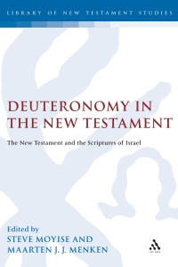 Cover image: Deuteronomy in the New Testament 1st edition 9780567045492