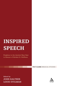 Imagen de portada: Inspired Speech 1st edition 9780567045690