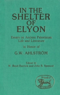 Imagen de portada: In the Shelter of Elyon 1st edition 9780905774657