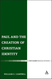 Cover image: Paul and the Creation of Christian Identity 1st edition 9780567033673