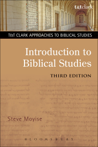 Omslagafbeelding: Introduction to Biblical Studies 3rd edition 9780567175571