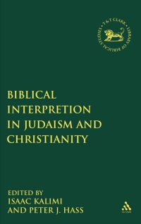 Cover image: Biblical Interpretation in Judaism and Christianity 1st edition 9780567026828