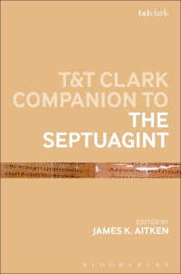 Titelbild: T&T Clark Companion to the Septuagint 1st edition 9780567031341