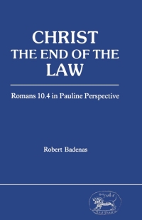 Cover image: Christ the End of the Law 1st edition 9780905774930