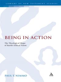 صورة الغلاف: Being in Action 1st edition 9780567099198