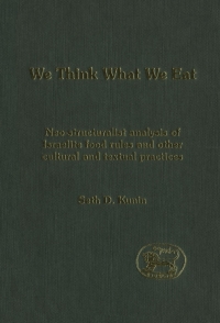 Imagen de portada: We think What We Eat 1st edition 9780567081773