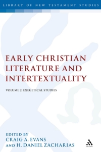 صورة الغلاف: Early Christian Literature and Intertextuality 1st edition 9780567341006