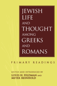 Imagen de portada: Jewish Life and Thought among Greeks and Romans 1st edition 9780567085252