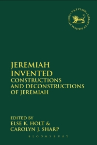 Cover image: Jeremiah Invented 1st edition 9780567448514