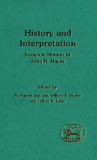 Cover image: History and Interpretation 1st edition 9780567112057
