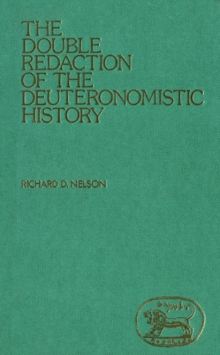 Cover image: Double Redaction of the Deuteronomistic History 1st edition 9780567266514