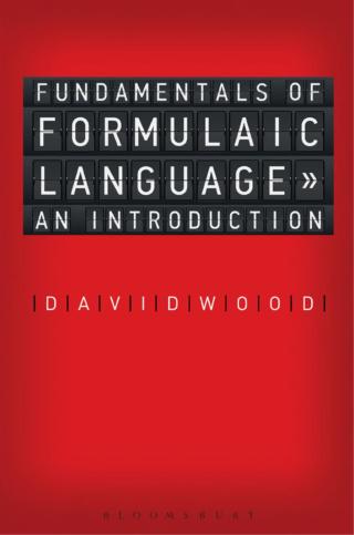 Cover image: Fundamentals of Formulaic Language 1st edition 9780567186416
