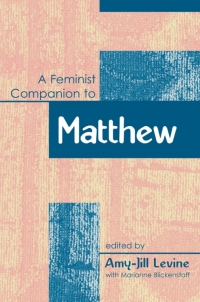 Cover image: Feminist Companion to Matthew 1st edition 9781841272115