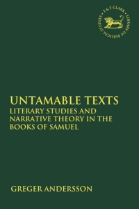 Cover image: Untamable Texts 1st edition 9780567520517