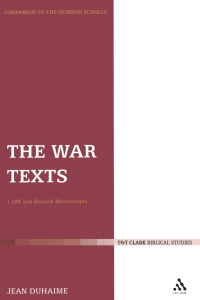 表紙画像: The War Texts 1st edition 9780567045270