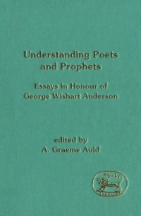 Cover image: Understanding Poets and Prophets 1st edition 9780567411563