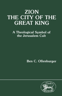 Imagen de portada: Zion, the City of the Great King 1st edition 9781850750147