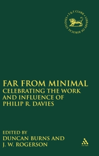 Cover image: Far From Minimal 1st edition 9780567114358