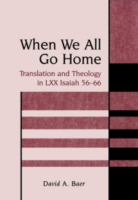 Cover image: When We All Go Home 1st edition 9781841271804