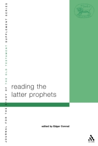 Cover image: Reading the Latter Prophets 1st edition 9780567084521