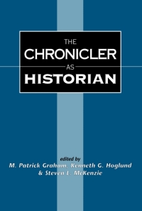 Titelbild: The Chronicler as Historian 1st edition 9781850756514