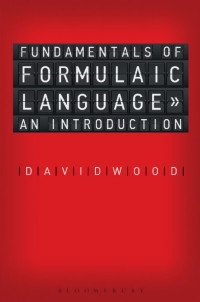 Omslagafbeelding: Fundamentals of Formulaic Language 1st edition 9780567186416