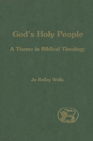 Imagen de portada: God's Holy People 1st edition 9781841270968