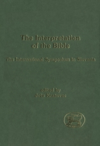 Cover image: The Interpretation of the Bible 1st edition 9781850759690