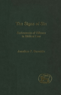 Imagen de portada: The Signs of Sin 1st edition 9780826462183