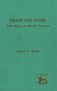 Cover image: Psalm and Story 1st edition 9780567564108