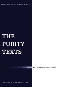 Cover image: The Purity Texts 1st edition 9780567045294