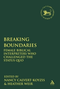Cover image: Breaking Boundaries 1st edition 9780567375032