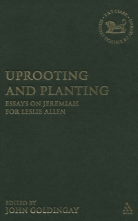 Imagen de portada: Uprooting and Planting 1st edition 9780567029522