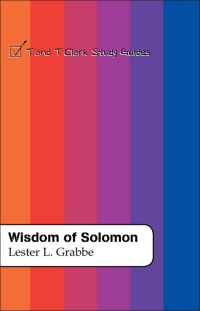 Cover image: Wisdom of Solomon 1st edition 9780567084446