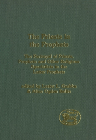 Cover image: The Priests in the Prophets 1st edition 9780567081667