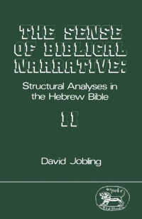 Imagen de portada: The Sense of Biblical Narrative II 1st edition 9781850750109