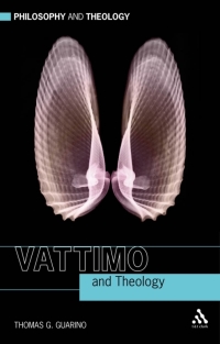 Cover image: Vattimo and Theology 1st edition 9780567032324