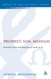 Imagen de portada: Prophet, Son, Messiah 1st edition 9781850754763