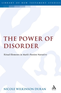 Titelbild: The Power of Disorder 1st edition 9780567033062