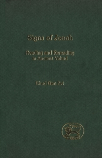 Imagen de portada: The Signs of Jonah 1st edition 9780567222930