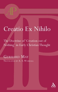 Cover image: Creatio Ex Nihilo 1st edition 9780567096951