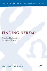 Cover image: Finding Herem? 1st edition 9780567045508