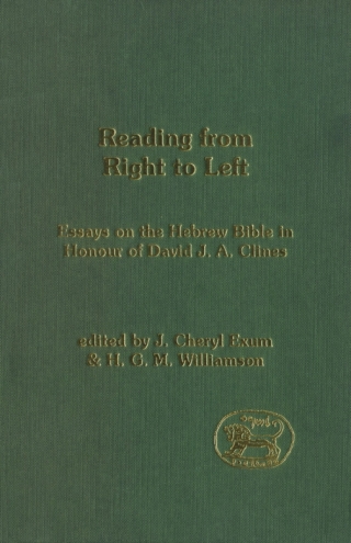Imagen de portada: Reading from Right to Left 1st edition 9780826466860