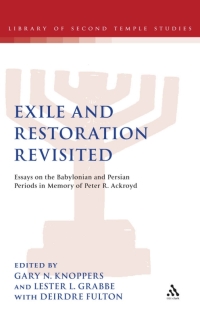 Imagen de portada: Exile and Restoration Revisited 1st edition 9780567280831