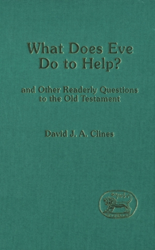 Cover image: What Does Eve Do To Help? 1st edition 9781850757344