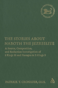Cover image: The Stories about Naboth the Jezreelite 1st edition 9780567029409
