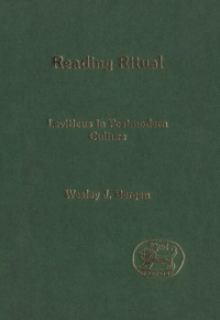 Imagen de portada: Reading Ritual 1st edition 9780567040817